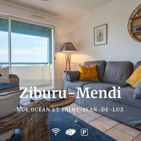 Atlantic Selection - Ziburu Mendi - Vue Ocean Avec Balcon & Parking Apartment *